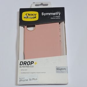 NWT OTTERBOX Symmetry Series Cactus Leather MagSafe Iphone 16 Plus Phone Case
